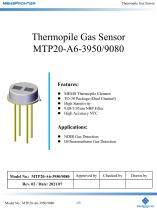 MemsFrontier MTP20-A6-3950_9080 (CH2F2) Thermopile Gas Sensor - 1