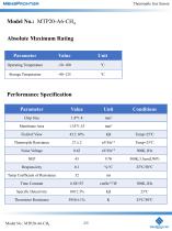 MemsFrontier MTP20-A6-CH4 Thermopile Gas Sensor - 2