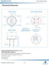 MemsFrontier MTP20-A6-SO2 Thermopile Gas Sensor - 5