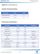 MemsFrontier MTP20-B6-CH4 Thermopile Gas Sensor - 2