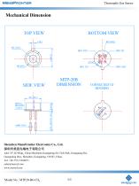 MemsFrontier MTP20-B6-CH4 Thermopile Gas Sensor - 5