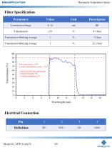 MemsFrontier Thermopile Temperature Sensor MTP10-A6LF8 - 4