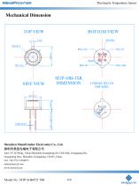 MemsFrontier Thermopile Temperature Sensor MTP10-B6F55 TSR - 6