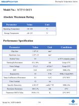 MemsFrontier Thermopile Temperature Sensor MTP10-B6F8 - 2