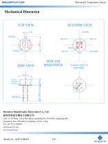 MemsFrontier Thermopile Temperature Sensor MTP10-B6F8 - 6