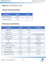 MemsFrontier Thermopile Temperature Sensor MTP10-B7F55 TSR - 2