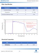 MemsFrontier Thermopile Temperature Sensor MTP10-B7F55 TSR - 4