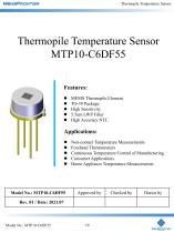 MemsFrontier Thermopile Temperature Sensor MTP10-C6DF55 - 1