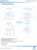 MemsFrontier Thermopile Temperature Sensor MTP10-C6DF55 - 6