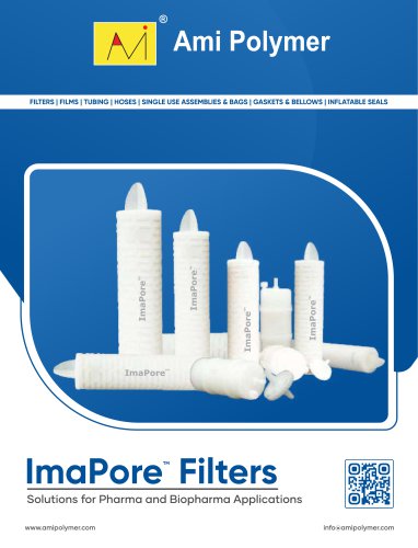 ImaPore&trade; Sterile Filtration Systems: Cartridges, Capsules & Syringe Filters