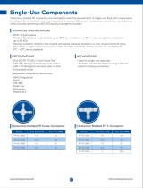 Single-Use Bioprocessing Systems: SINGLE-USE BAGS | SINGLE-USE ASSEMBLIES | SINGLE-USE COMPONENTS-7