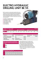 ELECTRO HYDRAULIC DRILLING UNIT BE 55 - 1