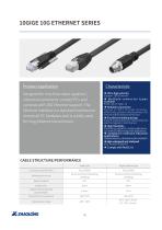 zhaolong 10Gigabit Ethernet CAT6A Data transmission cable assembly-1