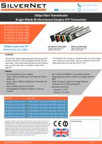 1Gbps Fibre Transmission Single-Mode Bi-Directional Simplex SFP Transceiver-1