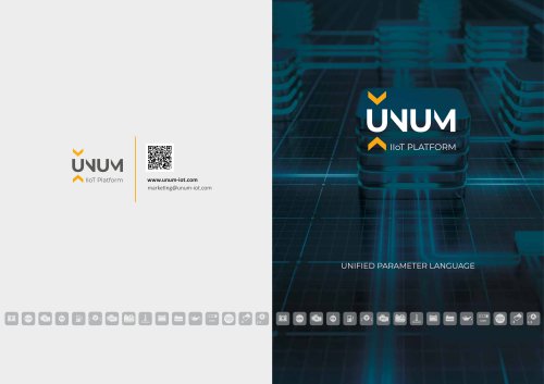 UNUM_IIoT Platform catalog