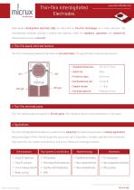 Thin-film InterDigitated Electrodes - 2