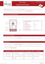 Thin-film  single-electrodes - 2