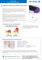 Metal bond notch wheel for semiconductor wafer - 1