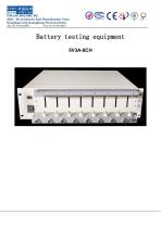 Battery Testing Equipment 5V3A-8CH - 1