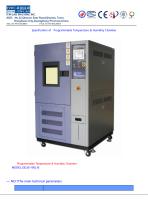 Humidity and temperature test chamber GDJS series - 1