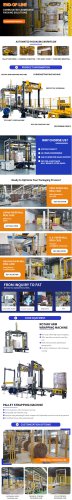END-OF-LINE CORRUGATED CARDBOARD PACKING SOLUTIONS