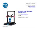 3D Printer Creality CR-10S PRO - 300x300x400mm - 1