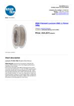 PEEK Filament Luvocom 9581 1,75mm/500g - 1