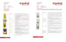 TECHNICAL DATA SHEET CATALOGUE - 7