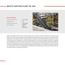 Waste sorting plants/recycling plants - 10