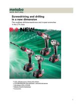 Cordless drills/screwdrivers and impact wrenches in the LTX class-1
