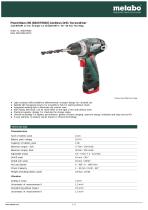 POWERMAXX BS (600079500) CORDLESS DRILL / SCREWDRIVER-1