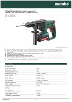 SBE 18 LTX (600845510) CORDLESS IMPACT DRILL-1