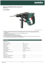 SBE 18 LTX (600845840) CORDLESS IMPACT DRILL-1