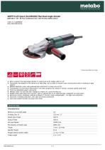 WEPF 9-125 Quick (613069000) Flat-Head Angle Grinder-1