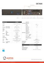 Specsheet DE7600-2