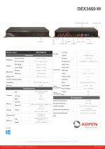 Specsheet DEX3450-W-2