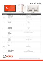 Specsheet dTILE 2162-M-2