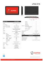 Specsheet eTILE-X15-2