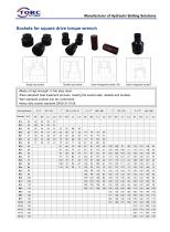 Sockets for square drive torque wrench-1
