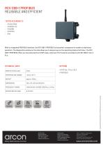 product data sheet RCV CBB-1 PROFIBUS-1