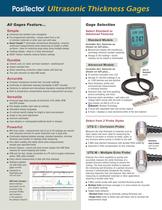 PosiTector Ultrasonic Thickness Gage - 2