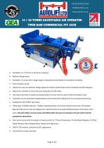 13T 20T Adjustable Twin Ram Pit Jack Specification Sheet (English)-1
