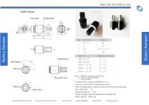 TYD ROTARY VANE DAMPER Q20B SERIES for  toilet seat cover and washing machine cover one directional rotating damper - 1