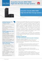 Huawei OceanStor Dorado 8000 and 18000 All-Flash Storage Systems Data Sheet - 1