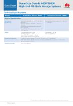 Huawei OceanStor Dorado 8000 and 18000 All-Flash Storage Systems Data Sheet - 7