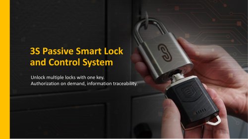 3S Passive Smart Lock and Control System