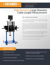 LR1200 High Accuracy Large OD Cable and Pipe Counter - 1