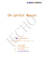 iBrightCut Manual - 1