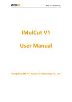 IMulCut V1 User Manual - 1