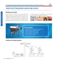Positive pressure airflow sieve-1